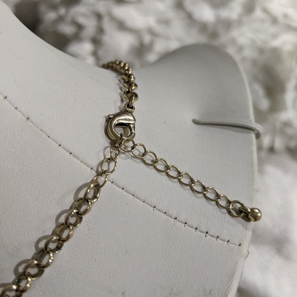 J Crew Art Deco Bold Colorblock statement necklace - Picture 4 of 5